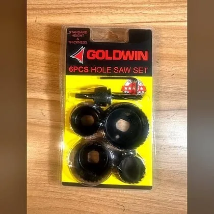 GOLDWIN Hole Saw Set (6 Pcs) 6pcs set