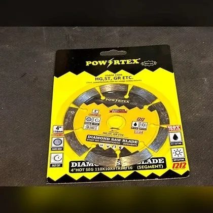 POWERTEX Diamond Saw Blade (Segment) 4"