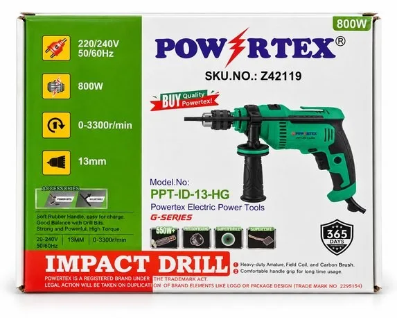 POWERTEX Impact Drill PPT-ID-13-HG