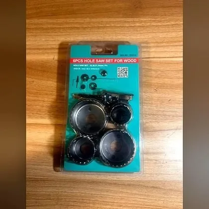 Hole Saw Set For Wood (6 Pcs) 6pcs set