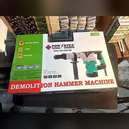 POWERTEX Demolition Hammer Machine PPT-DH-38-G