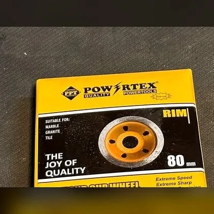 POWERTEX Diamond Cup Wheel 80mm